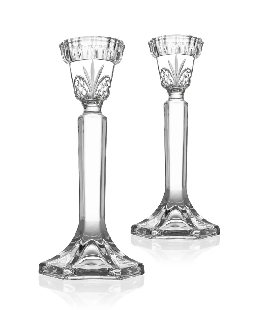 Godinger Dublin Tapered Candlesticks, Set of 2