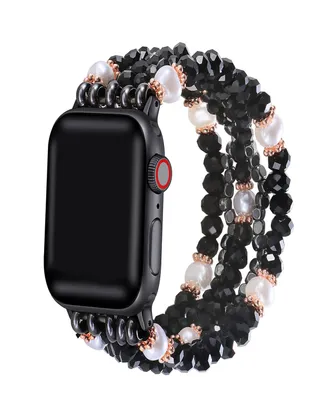 Posh Tech Women's Plastic Beaded Band for Apple Watch Size- 42mm, 44mm, 45mm, 49mm