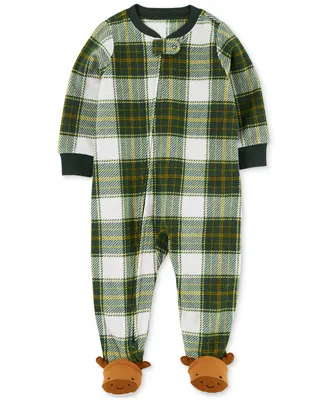 Carter's Toddler Girl Buffalo Check Cozy Fleece Leggings - Macy's