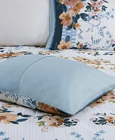 Madison Park Jules Cotton Floral 5-Pc. Comforter Set