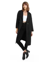 Belle & Bloom Publisher Double-Breasted Wool Blend Coat