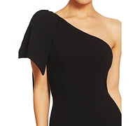 Dress the Population Georgina One-Shoulder-Bow Gown