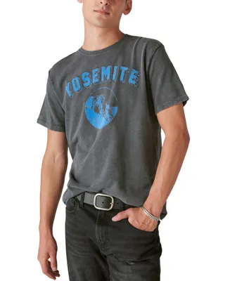 Lucky Brand Men's Yosemite Crewneck T-shirt, Jet Black