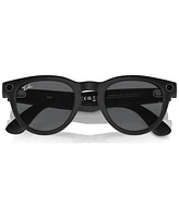 Ray-Ban Unisex Ray-Ban Meta Headliner Smart Glasses, RW4009