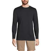 Lands' End Big & Tall Long Sleeve Cotton Supima Tee