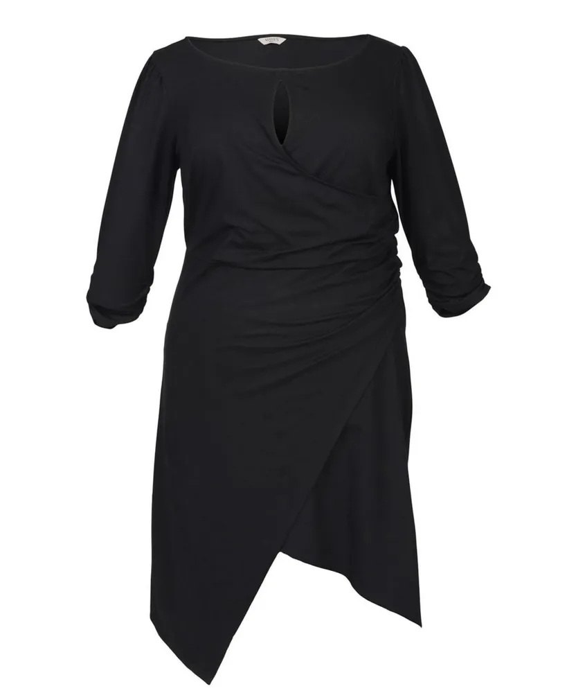 Mayes Nyc - Women's Plus Lina Keyhole Dress