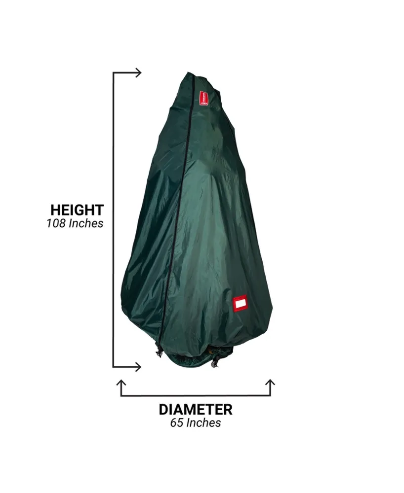 TreeKeeper Upright Assembled Christmas Tree Bag with Wheels, 7'-9' trees