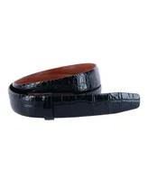 Trafalgar Men's Gator Embossed 30mm Compression Belt Strap