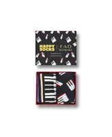 Happy Socks Men's X Fao Schwarz Piano Socks Gift Set, Pack of 2