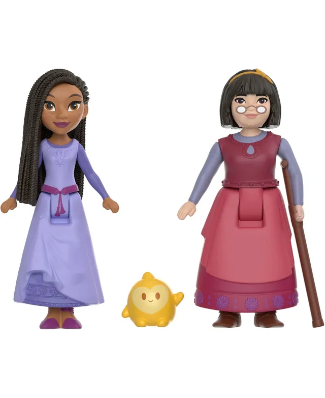  Mattel Disney Wish Asha of Rosas Adventure Pack Doll, Posable  Fashion Doll with Removable Fashion, Animal Friends and Accessories, Toys  Inspired by The Movie : Toys & Games