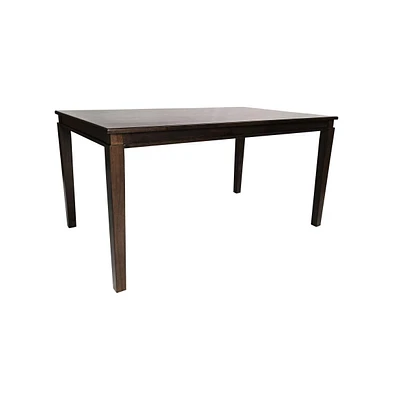 Hayden Wooden Dining Table With Tapered Legs