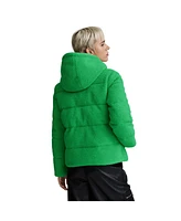 Nvlt Women's Berber Hooded Puffer Jacket