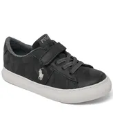 Polo Ralph Lauren Toddler Kids Sayer Adjustable Strap Closure Casual Sneakers from Finish Line