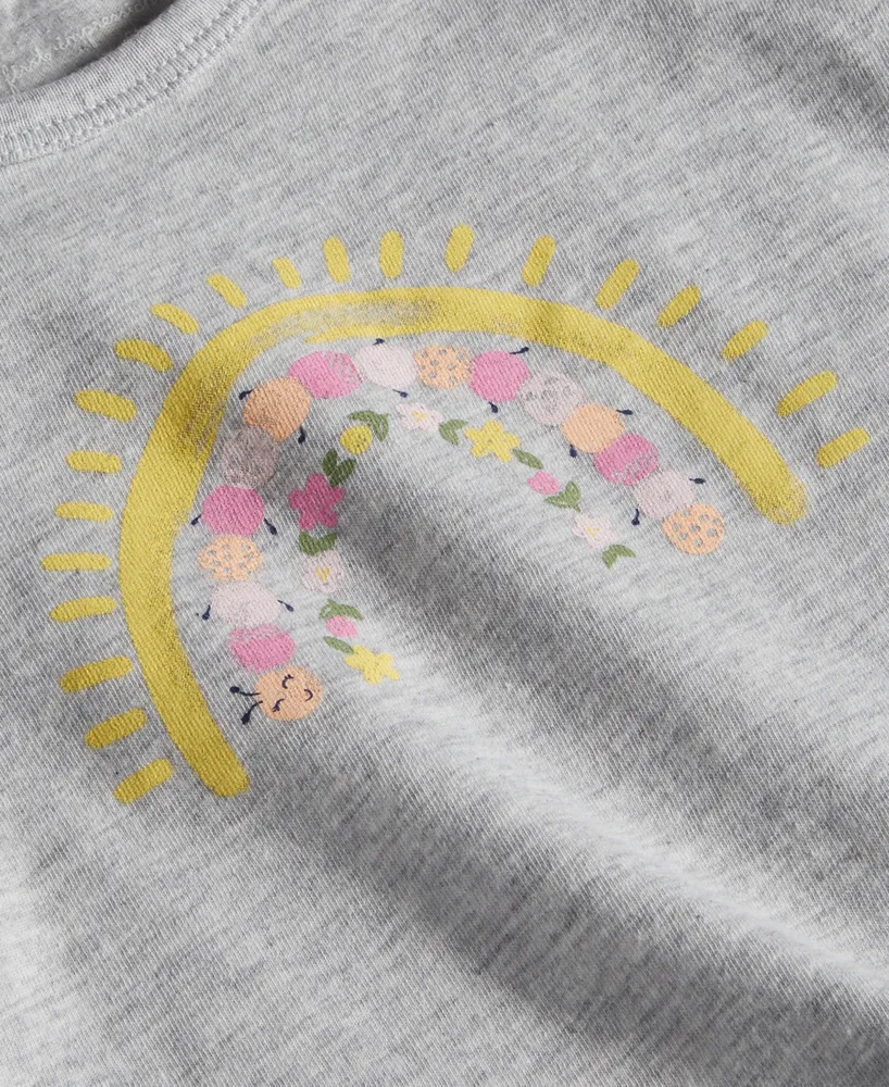 First Impressions Baby Girls Rainbow Sun Graphic T-Shirt, Created for Macy's