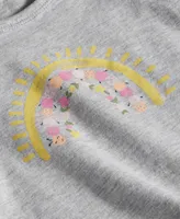 First Impressions Baby Girls Rainbow Sun Graphic T-Shirt, Created for Macy's