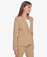 Tommy Hilfiger Women's One-Button Blazer