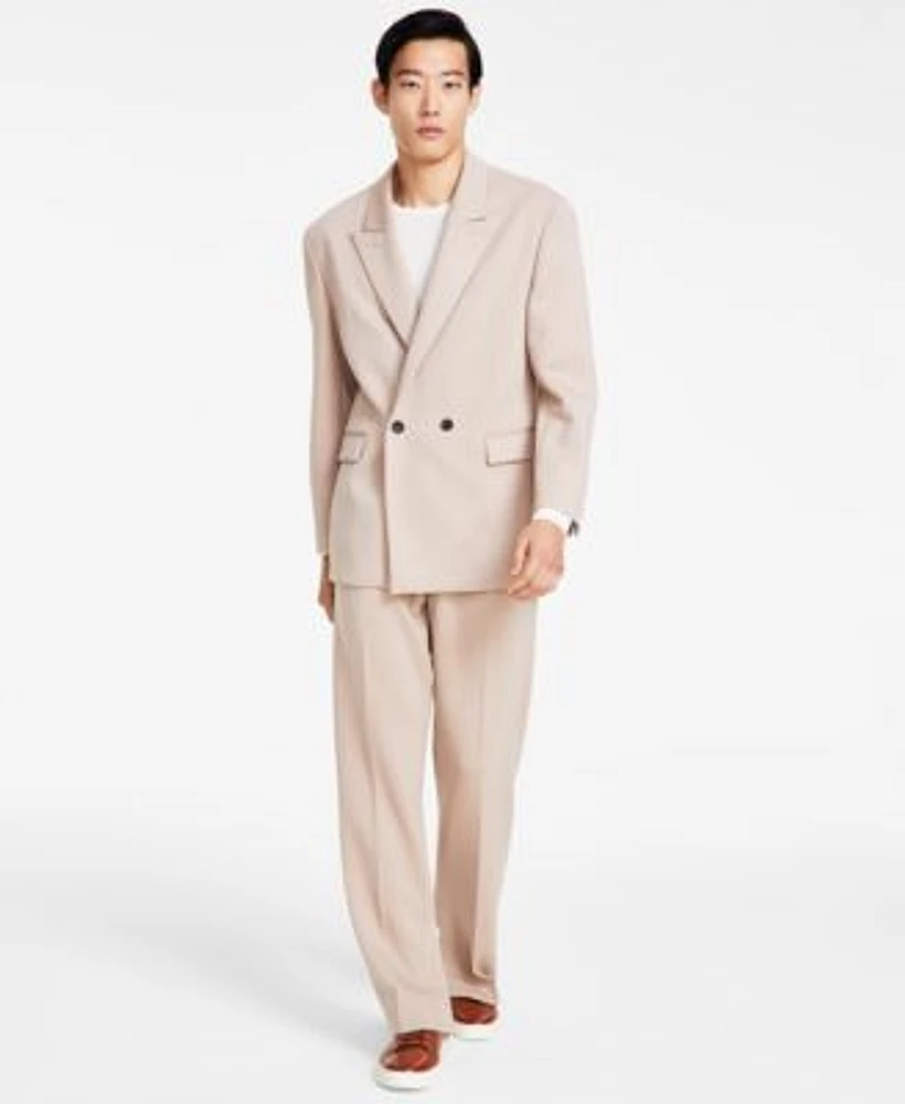 Hugo By Hugo Boss Mens Relaxed Fit Suit Separates