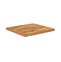 Square Butcher Block Style Table Top - Restaurant Table Top