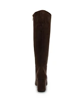 Anne Klein Women's Teodoro Square Toe Knee High Boots