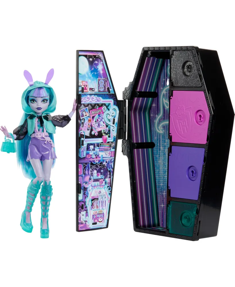 Monster High Doll, Twyla, Skulltimate Secrets - Neon Frights - Multi