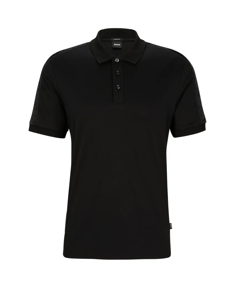 Boss by Hugo Men's Structured-Trim Polo Shirt