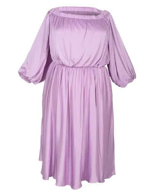Mayes Nyc - Women's Plus Edwina Midi Dress