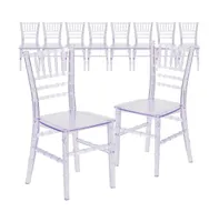 Emma+Oliver 10 Pack Child S All Occasion Resin Chiavari Chair For Home Or Based Rental Business