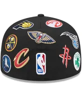 Men's New Era Black Nba x Staple 59FIFTY Fitted Hat
