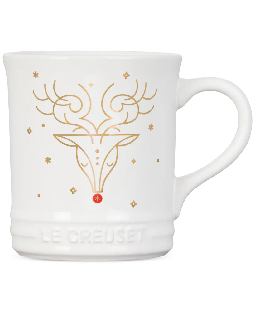 Le Creuset Noel Collection 14-Oz. Stoneware Rudolph Coffee Mug