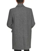 Marc New York Men's Gondet Herringbone Overcoat