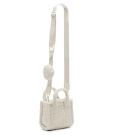 Madden Girl Teddi Sherpa Mini Tote