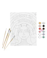 Kids Crafts Believe in Yourself Paint by Number Craft Kit