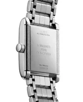 Longines Women's Swiss Mini DolceVita Diamond (1/2 ct. t.w.) Stainless Steel Bracelet Watch 22x29mm