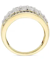 Diamond Multirow Wide Band (2 ct. t.w.) in 14k Gold