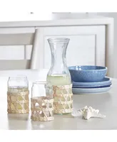 The Cellar Coastal Rattan & Glass Carafe, Created for Macy's