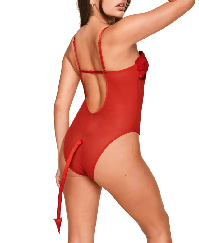 Adore Me Laylia Women's Plus-Size Crotchless Bodysuit Lingerie