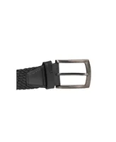 Johnston & Murphy Men's Woven Stretch Knit Belt