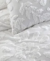 Peri Homeworks Chenille Laurel 3-Pc Duvet Cover Set, King