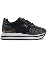 Dkny Women's Davie Lace-Up Platform Sneakers