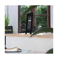 Magda Set Of 10 Wall Mount Or Tabletop Magnetic Chalkboards With Folding Metal Legs