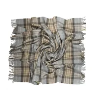 Prince of Scots Highland Tartan Tweed Pure New Wool Throw