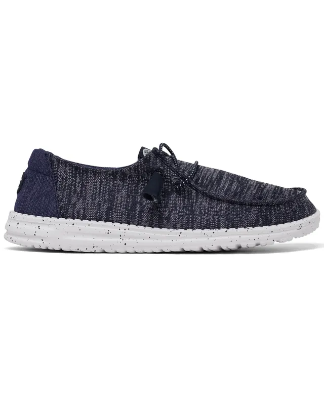 Hey Dude Women's Wendy Chambray Casual Moccasin Sneakers from Finish Line -  Macy's