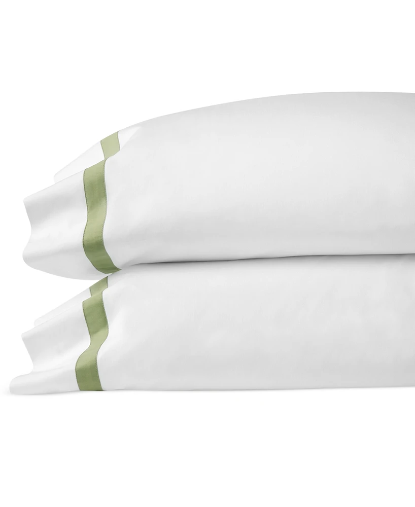 Sferra Estate Woven Cotton Pillowcase Pair