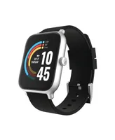 24/7 Evo Unisex Silicone Strap Smartwatch 37.5mm