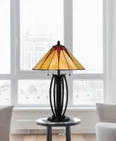 25" Height Metal and Resin Table Lamp