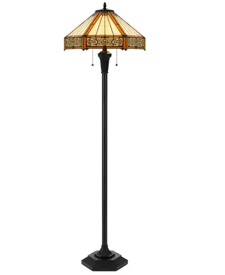60" Height Metal and Resin Floor Lamp
