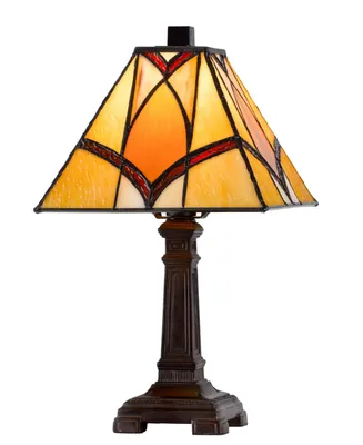 13.5" Height Metal and Resin Accent Lamp