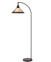 Downbridge 65" Height Metal Arc Floor Lamp with Shade