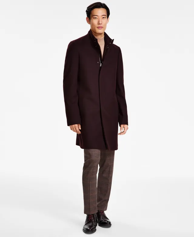 Calvin Klein Men's Slim-Fit Wool Textured Sport Coat - Macy's