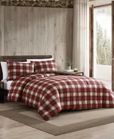 Eddie Bauer Navigation Plaid Reversible 2 Piece Comforter Set, Twin